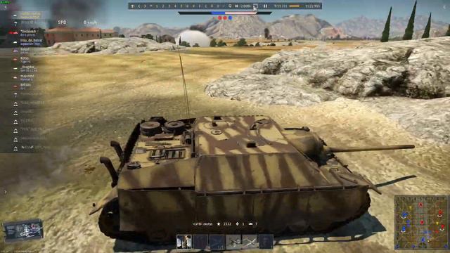 "War Thunder" PANZER IV/70(V) GG1 смотреть онлайн