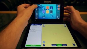 Синхронизация Navionics с картплоттером Simrad GO7 по WiFi