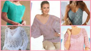 ЛЕТНИЕ КОФТОЧКИ СПИЦАМИ🔸️МОДЕЛИ🔸️СХЕМЫ