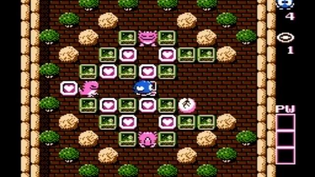 Adventures of Lolo NES прохождение смотреть онлайн