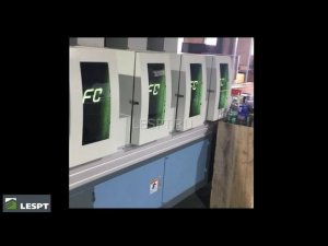 Автоматическая линия для УФ покраски паркетной/инженерной доски