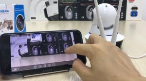 Как подключить к смартфону и управлять поворотной камерой YooSee
