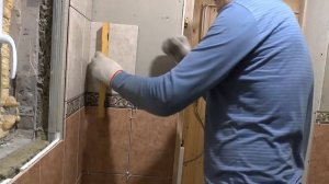 Керамическая плитка в бане.