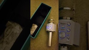 Unbox Hoco wireless Microphone BK3
