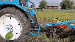 Польская копалка  Z-609 и МТЗ -82