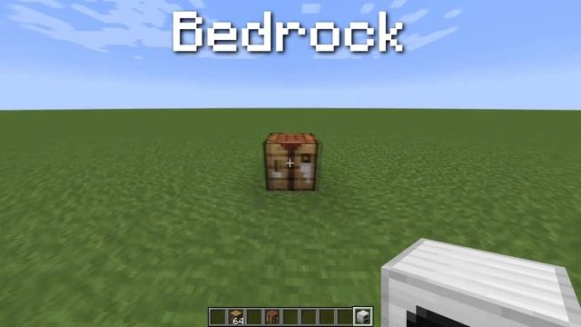 Java против Bedrock Майнкрафт