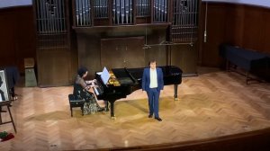 М. И. Глинка, сл. Н. Кукольника «Болеро» из цикла «Прощание с Петербургом»