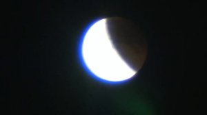 луна ночью  ЗВУК