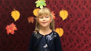 Осенняя песенка про зонтики