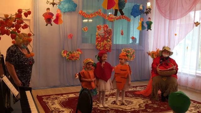 Осенний утренник «Веселый огород» старшая группа смотреть онлайн