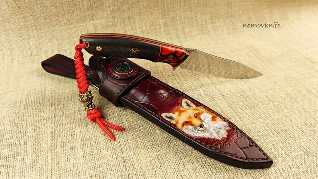 Нож "Subdola Vulpes" , CPR, CARBON + Kirinite ™. смотреть онлайн