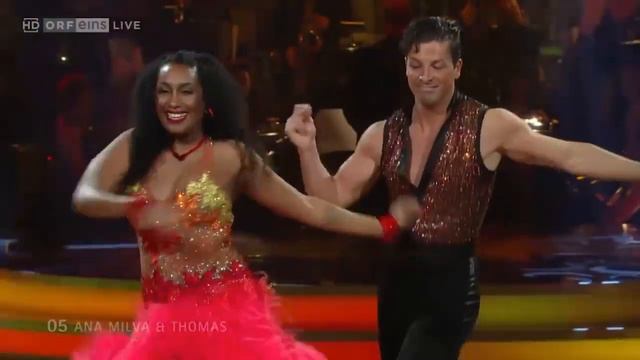Dancing Stars 2017, Folge 3 : Ana Milva Gomes & Thomas Kraml - Samba смотреть онлайн
