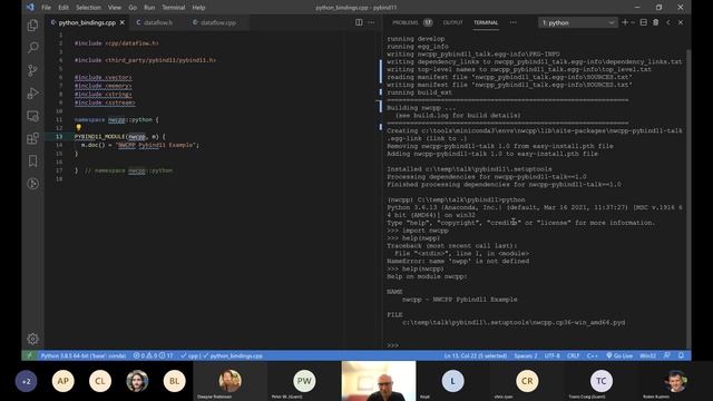 Python Bindings For C++