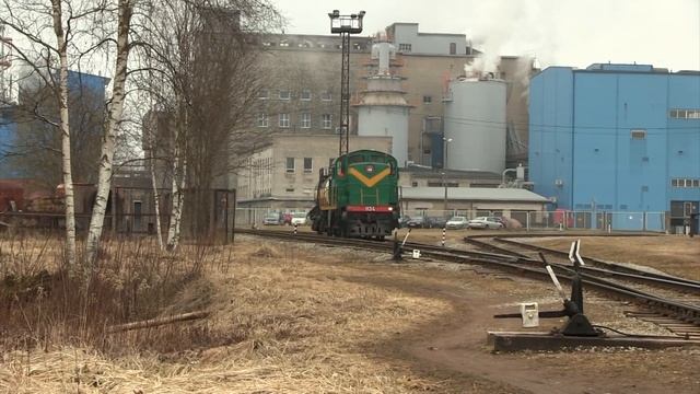 Тепловозы ТГМ23-1676 и ТГМ4А-1134 1 / TGM4A-1134 and TGM23-1676 shunters 1 смотреть онлайн