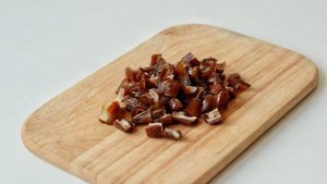 Постное печенье с финиками