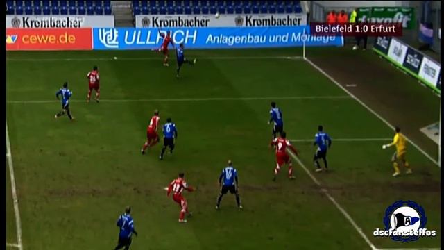 DSC Arminia Bielefeld - Rot Weiss Erfurt | SWR Sport am Samstag | 09.02.2013 | 25. Spieltag смотреть онлайн