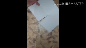 Делаем очень известную оригами без клея за 30сек.
