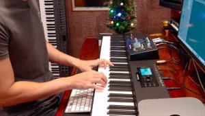 Unboxing and Test Studiologic SL88 Studio midi keyboard (no talking)