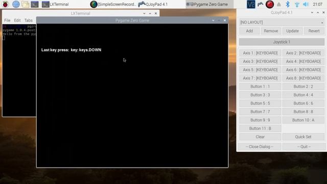 Using QJoyPad to add controller support to Raspberry Pi Pygame Zero games смотреть онлайн