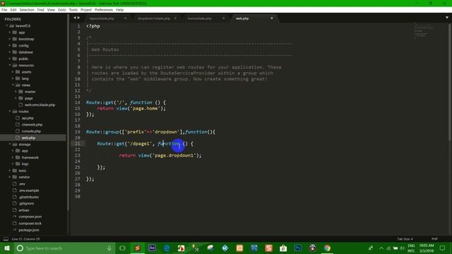Laravel 5 Active Menu смотреть онлайн