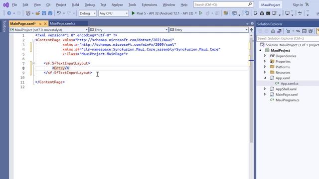 Getting Started with the .NET MAUI Text Input Layout смотреть онлайн
