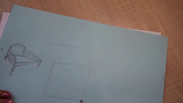 Рисование мебели в угловой и линейной перспективе смотреть онлайн