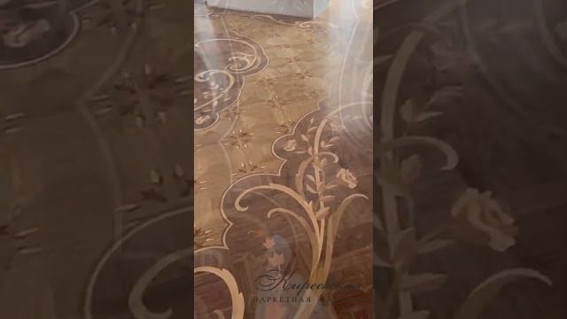 Массивный художественный паркет из дуба, ясеня, клёна, вишни, мербау и ореха