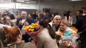 Встреча Арины Петровой- победительницы Детской Новой Волны 2017