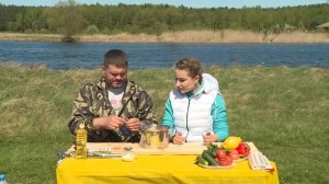 Шашлык из рыбы на мангале (толстолобик).| Рецепт от кулинарного эксперта.| Готовим на природе