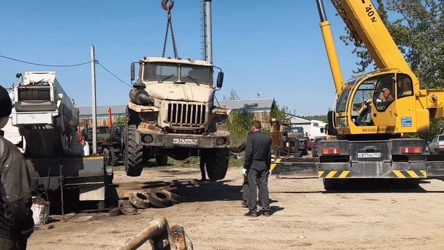 Приемка автомобиля УРАЛ (Лесовозное шасси) смотреть онлайн