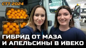 Гибрид от МАЗа, пикап Tunland обновлённый, апельсины в IVECO / СТТ 2024