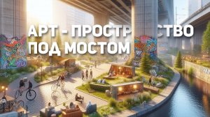 В Кемерове откроют арт-пространство под Красноармейским мостом.