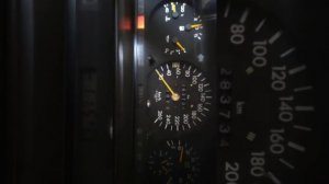 Не держит обороты на холодную W124 104m