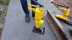 Принцип работы Домкрата путевого гидравлического ДПГ 10 200