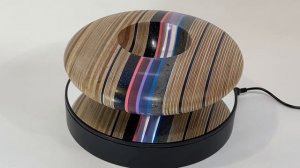 New at Vitreus Art - Graham Lester Wood, Corian, Metal and Acrylic upcycled bowl