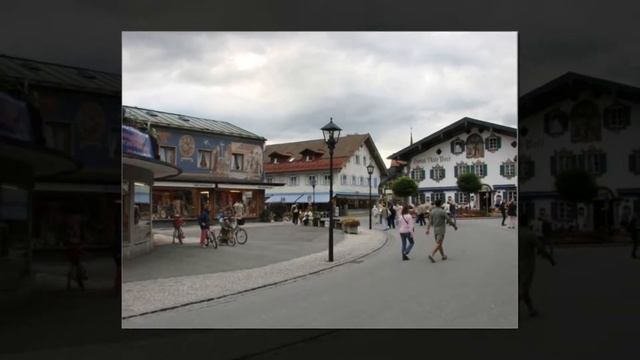 ОБЕРАММЕРГАУ - СКАЗОЧНЫЙ ГОРОДОК В БАВАРСКИХ АЛЬПАХ!