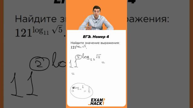 Номер 4 из ЕГЭ по Математике 2022 Ященко. Онлайн школа EXAMhack