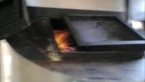 Котёл на опилках.