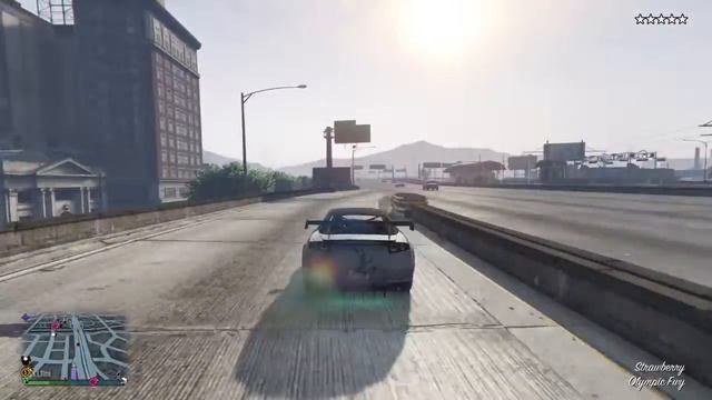 Grand Theft Auto car chase 6 stars смотреть онлайн