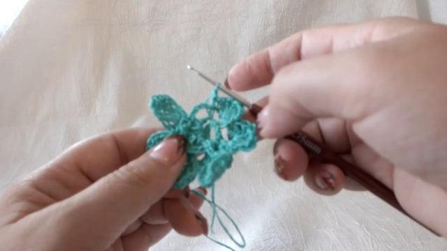 Вязание крючком цветов для декора клетки смотреть онлайн