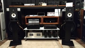 BOOKSHELF TRIANGLE BOREA BR03 , AMPLIFICADOR SANSUI AU-207 , WWW.AUDIOVINTAGEMJ.CL