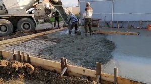 Гараж на две машины с погребом. Часть 6/1