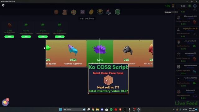 ?Case Opening Simulator 2 Autofarm Script ?Get Rich Overnight ?(PAID) смотреть онлайн
