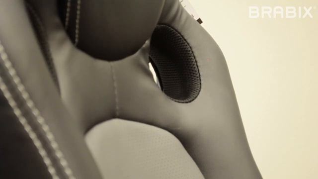 Кресло компьютерное игровое Brabix Rider Plus EX-544 комфорт Black/Gray (531582) смотреть онлайн