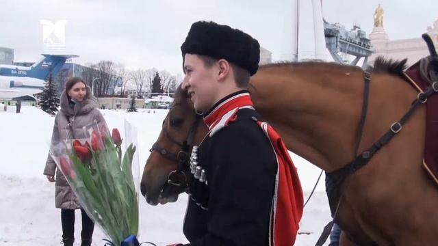 Всадники КШВЕ поздравляют с 8 марта