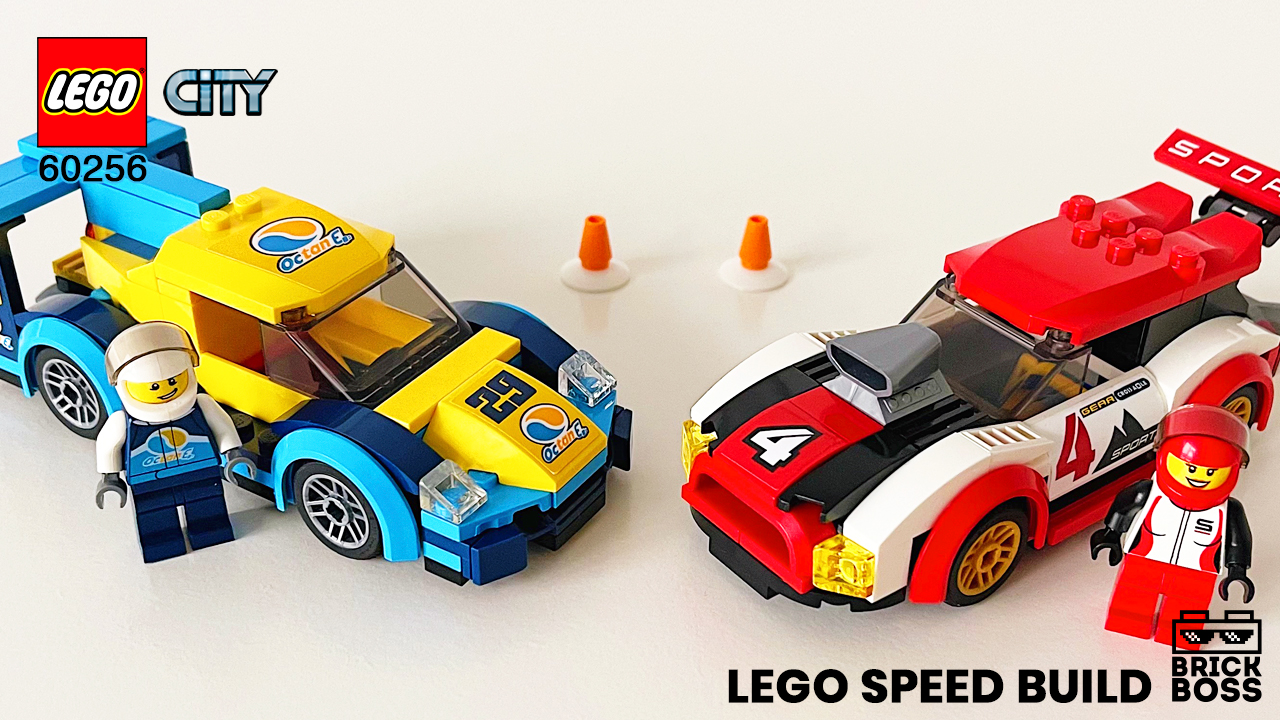 LEGO City Гоночные автомобили (60256) ОБЗОР / Инструкция по сборке машины Лего Сити