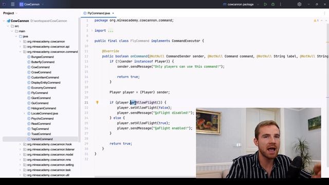 Ep43. Fly Plugin - Minecraft Plugin Development смотреть онлайн