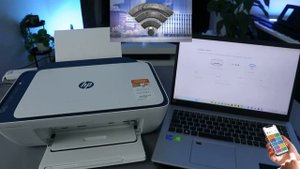 How To Do WiFi Setup of HP Deskjet 2600, 2700, 2800 Series All-In-One Printer !!