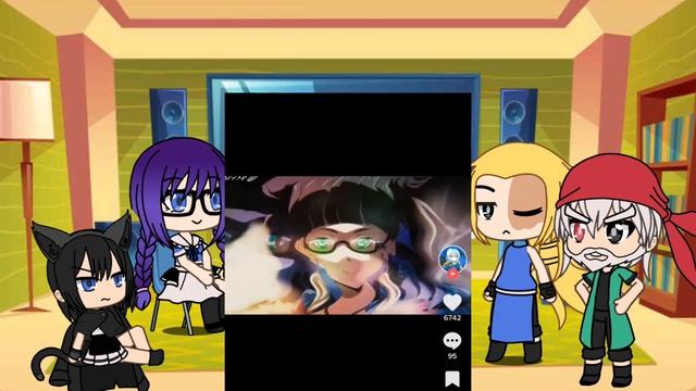 Reincarnated as a Sword reacts to teacher as RIMURU TEMPEST||Reincarnated as a Slime смотреть онлайн