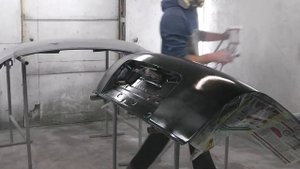 Покраска авто в гараже своими руками (ремонт Ауди)